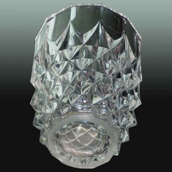 Val Saint Lambert crystal vase 1920