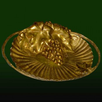 Copa de bronce Art Nouveau