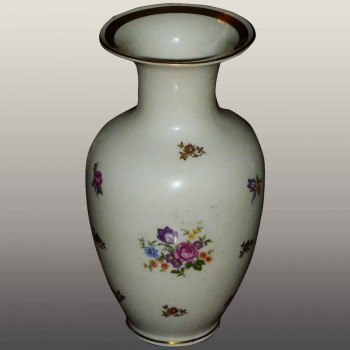 pair of german democratic republic porcelain vase