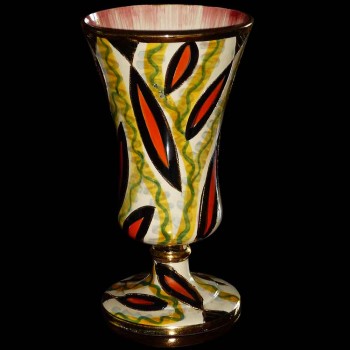 Vase vintage H Becquet Quaregnon