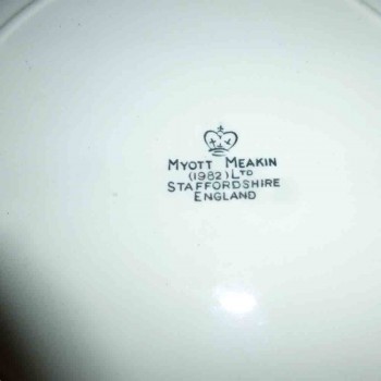 Staffordshire Myott Plate