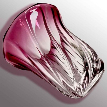 Vase en cristal Val Saint Lambert vintage