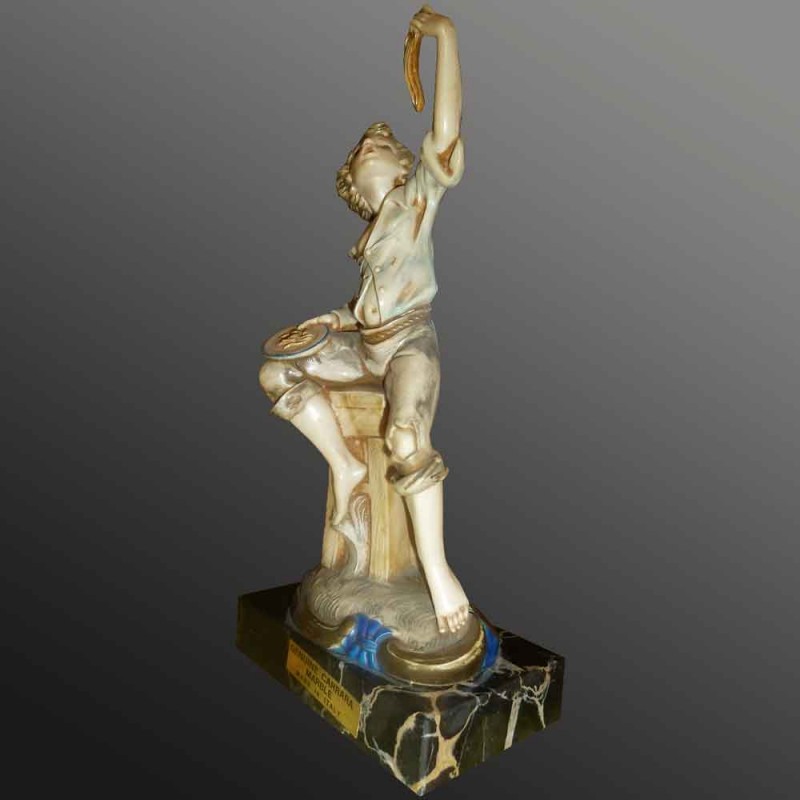 Coupe Quilles Dames - personnalisation avec gravure, socle en marbre