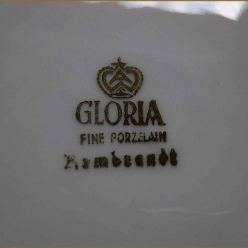 Geperforeerde porseleinen mand "Gloria"