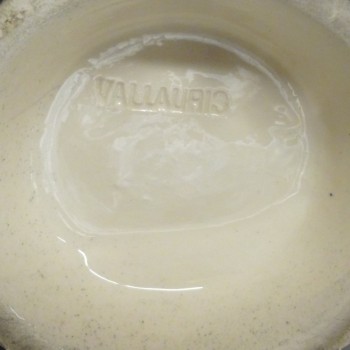 Jarra de porcelana Vintage Vallauris
