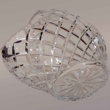 Vintage Crystal Fruit Basket