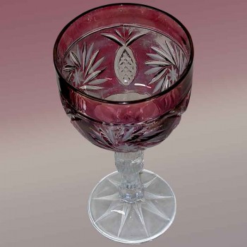 Annahutte vintage crystal glass