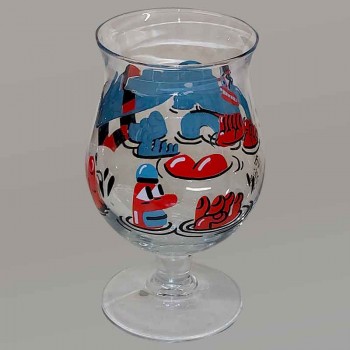 Nina Yande-Weghe collector's glass