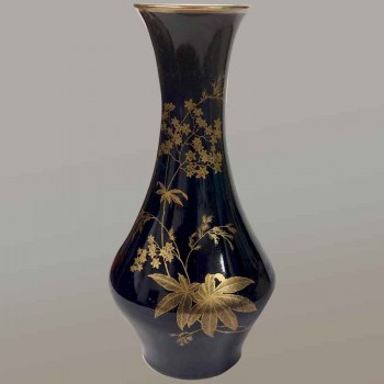 Vintage Echt Kobalt Vase