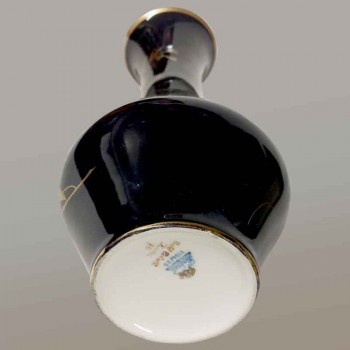 Vintage Echt Kobalt Vase