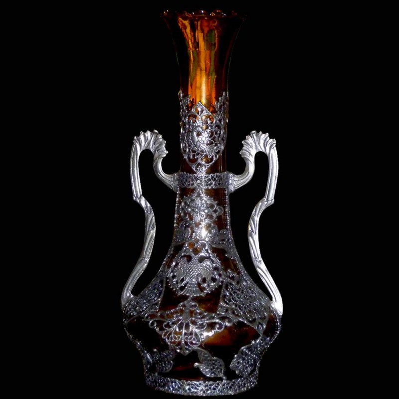 Soliflore Vase Etains Du Manoir Paris Single-flower Vase Pewter Vase